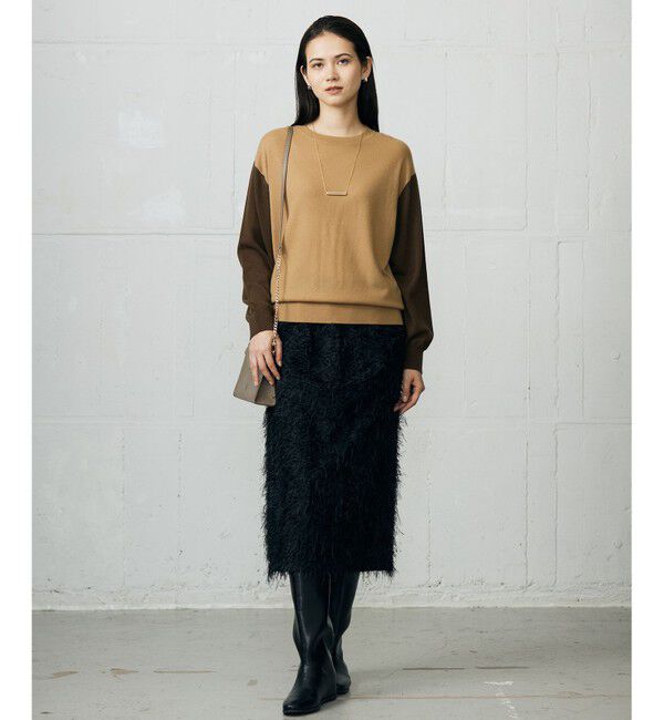 自由区「【カタログ掲載】フェザージャカード スカート」|スカート|