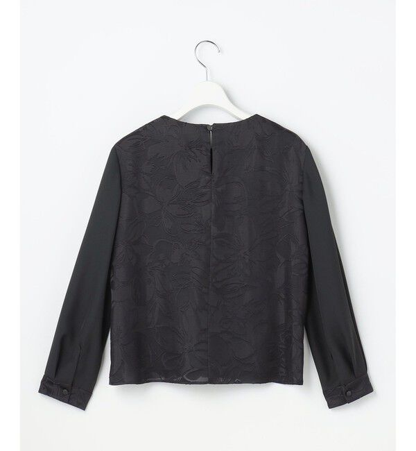 自由区「【カタログ掲載・セットアップ対応】フラワーオパールプリントブロッキング ブラウス」|シャツ・ブラウス|