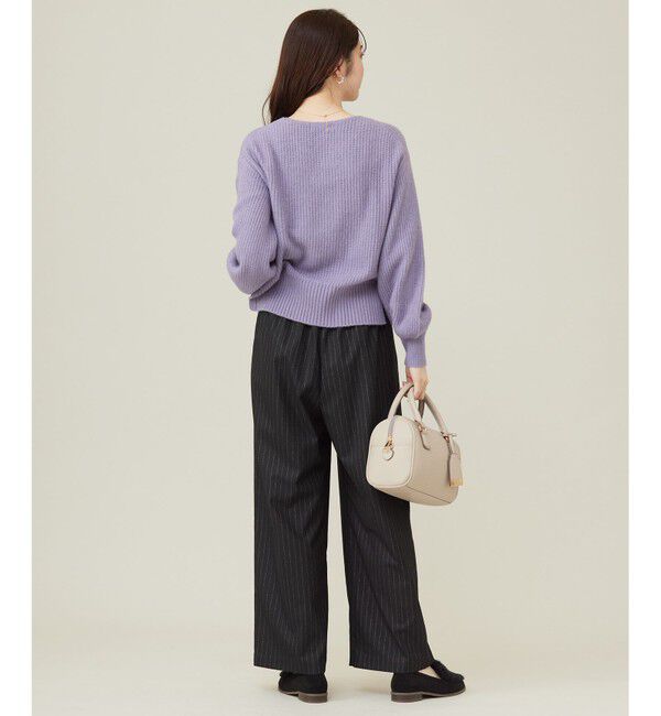 any SiS「【洗える】ラメキライージードロスト パンツ」|その他|