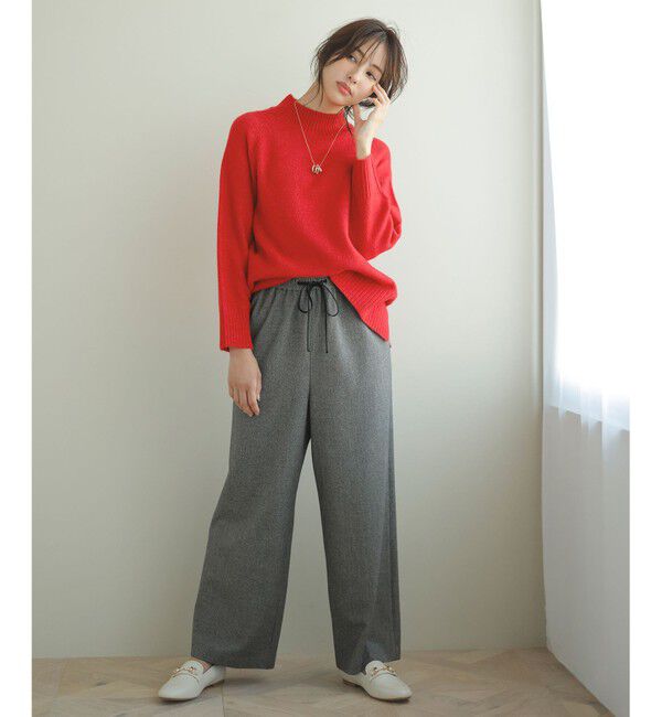 any SiS「【洗える】ラメキライージードロスト パンツ」|その他|