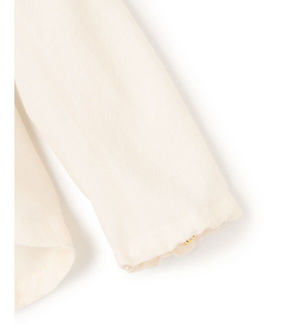 BEIGE,「【洗える】POMONA / ゴールドジップライトブルゾン」|Tシャツ・カットソー|