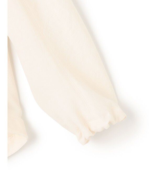 BEIGE,「【洗える】POMONA / ゴールドジップライトブルゾン」|Tシャツ・カットソー|