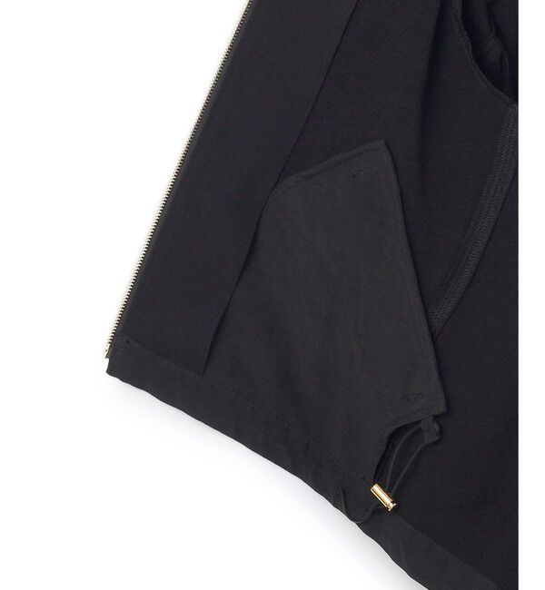 BEIGE,「【洗える】POMONA / ゴールドジップライトブルゾン」|Tシャツ・カットソー|