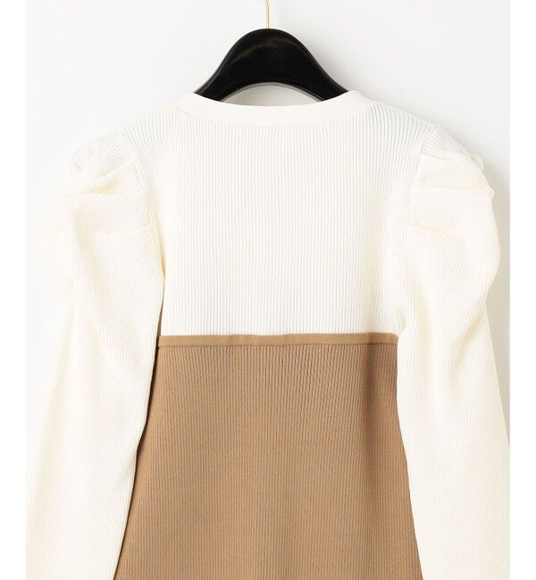 Diagram「バイカラーリブニットトップ」|ニット・セーター|