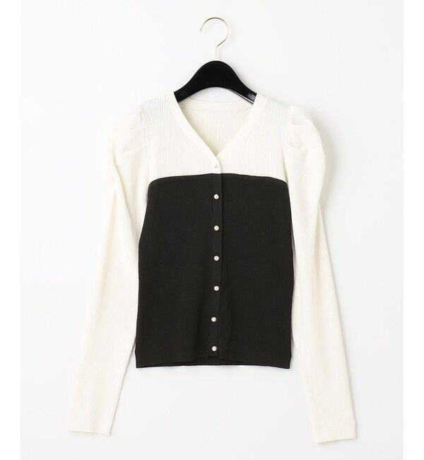 Diagram「バイカラーリブニットトップ」|ニット・セーター|