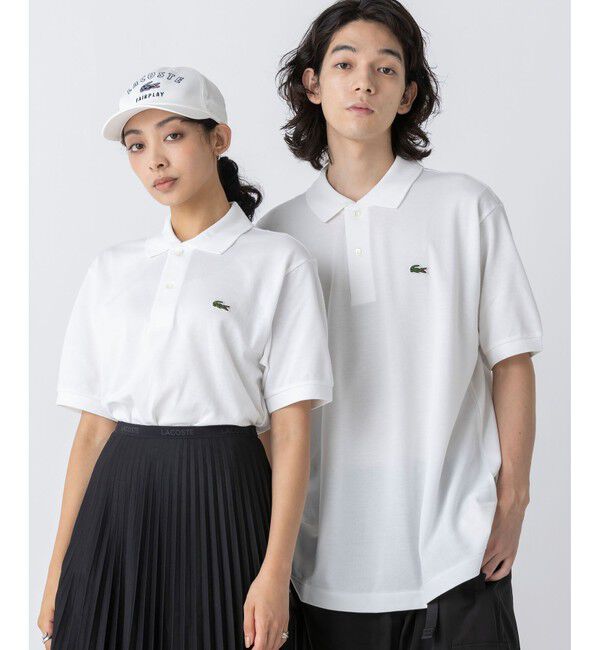 LACOSTE「『Ｌ.12.12』定番半袖ポロシャツ」|ポロシャツ|ホワイト