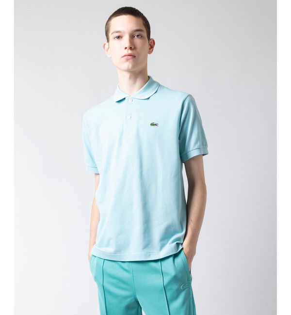 LACOSTE「『Ｌ.12.12』定番半袖ポロシャツ」|ポロシャツ|アクア