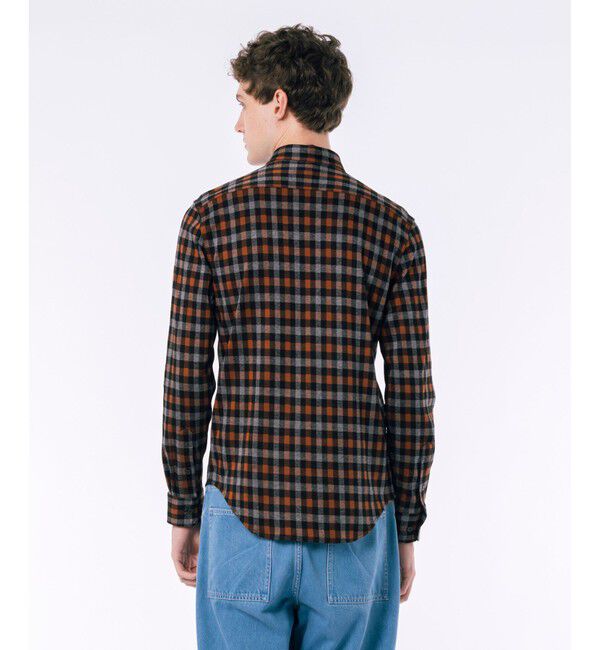 LACOSTE「チェックジャージシャツ」|シャツ・ブラウス|