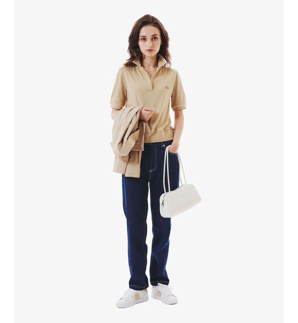 LACOSTE「スキッパーネックポロシャツ」|ポロシャツ|