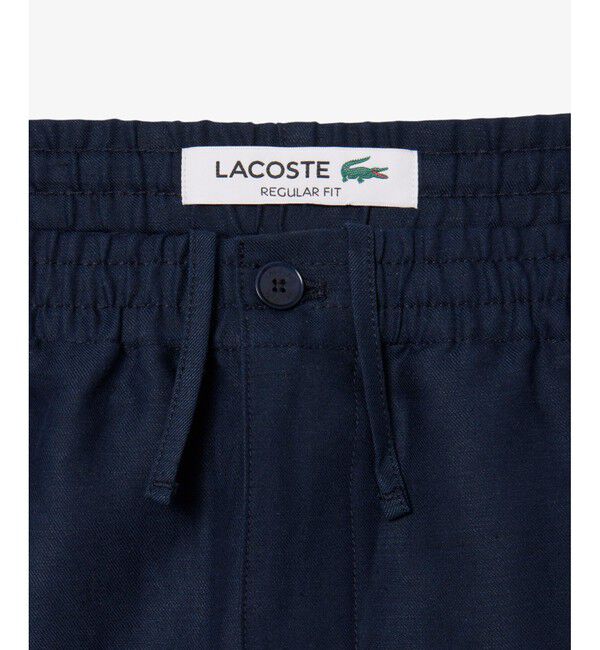 LACOSTE「リネンレーヨンイージーチノパンツ」|その他|