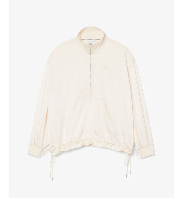 LACOSTE「スタンドカラーアノラック」|シャツ・ブラウス|オフホワイト