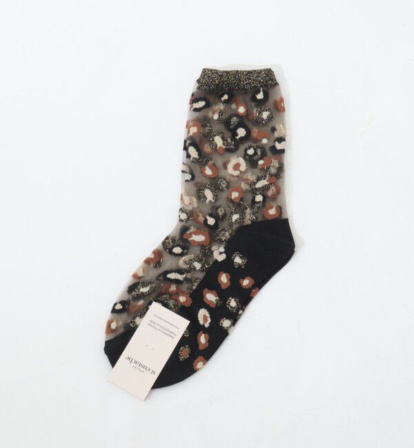 NOLLEY'S「【ATELIER st eustache/アトリエセントオスタシュ】HORSESHOE BENDシアーソックス」|ソックス|