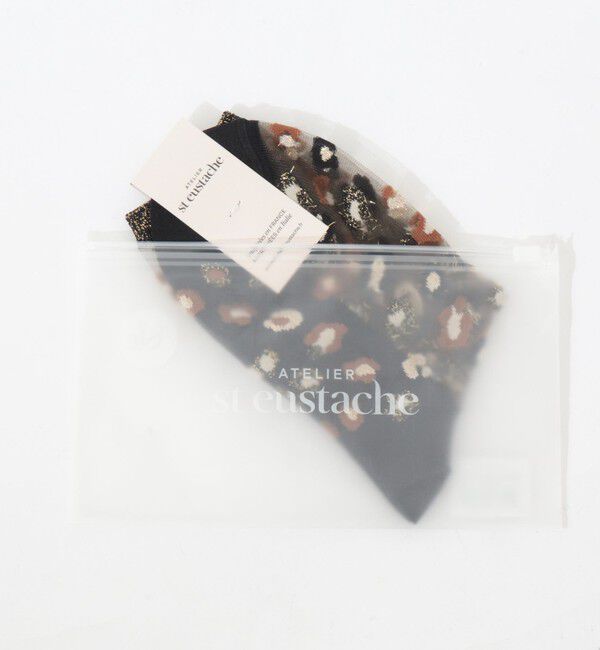 NOLLEY'S「【ATELIER st eustache/アトリエセントオスタシュ】HORSESHOE BENDシアーソックス」|ソックス|