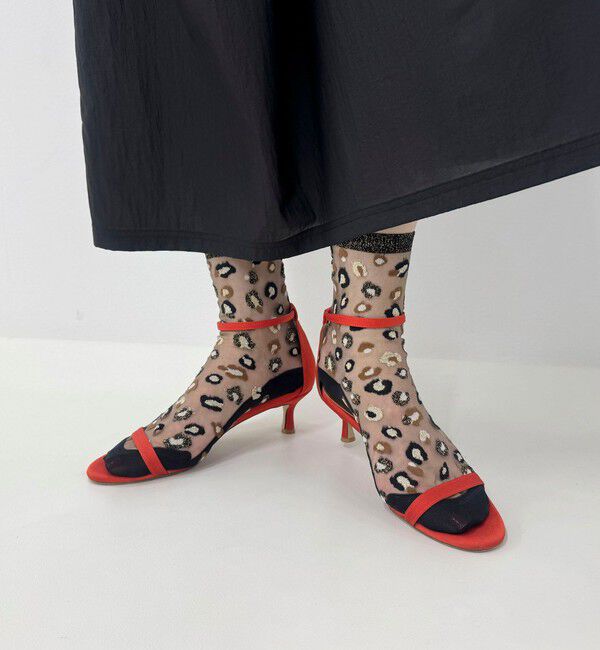 NOLLEY'S「【ATELIER st eustache/アトリエセントオスタシュ】HORSESHOE BENDシアーソックス」|ソックス|