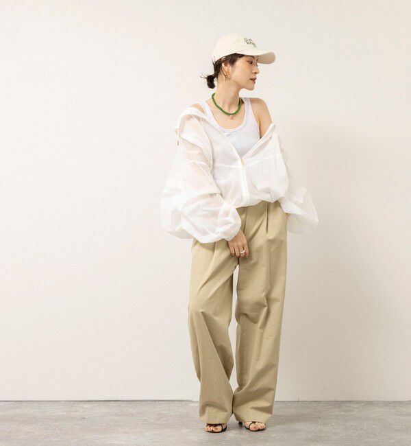 MAQWEL「【MAQWEL/マクウェル】ウォッシャブルCOTTON RIB タンクトップ」|タンクトップ|