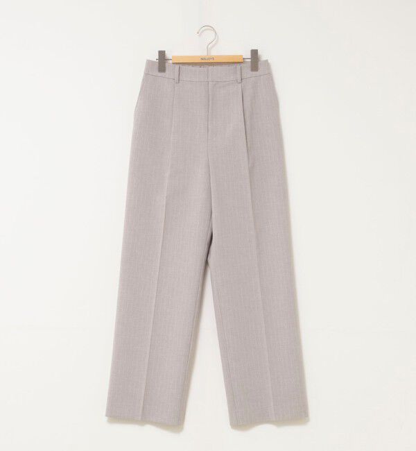 NOLLEY'S「ウォッシャブルストライプ愛されセミワイドパンツ」|その他|