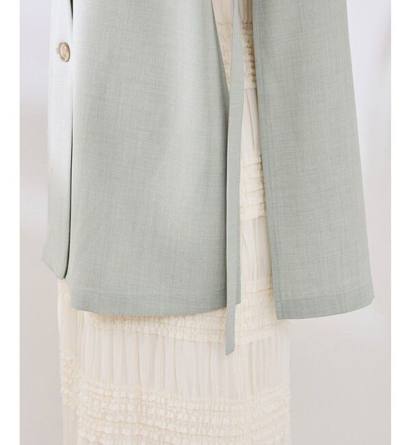 Rope&rsquo;Picnic「【抗菌防臭・接触冷感・UVカット】カナパノースーリーブジレ/セットアップ対応」|ベスト・ジレ|