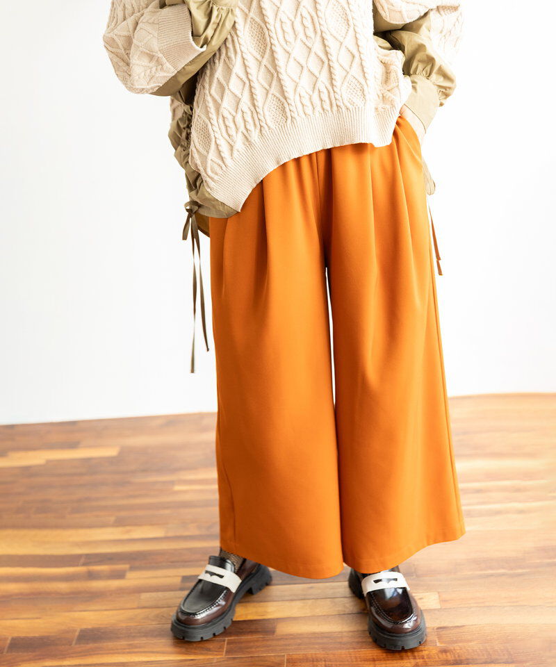  「タックワイドパンツ」|その他|
