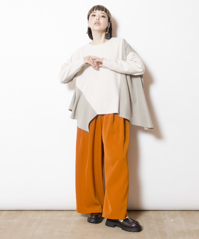  「タックワイドパンツ」|その他|