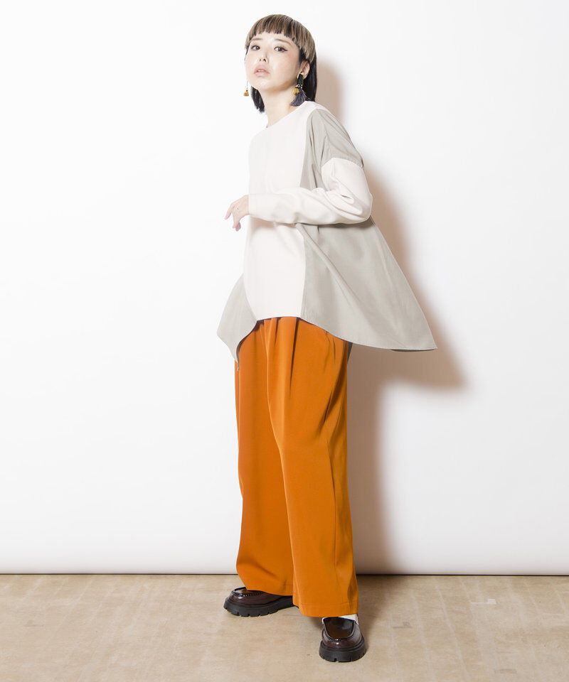  「タックワイドパンツ」|その他|
