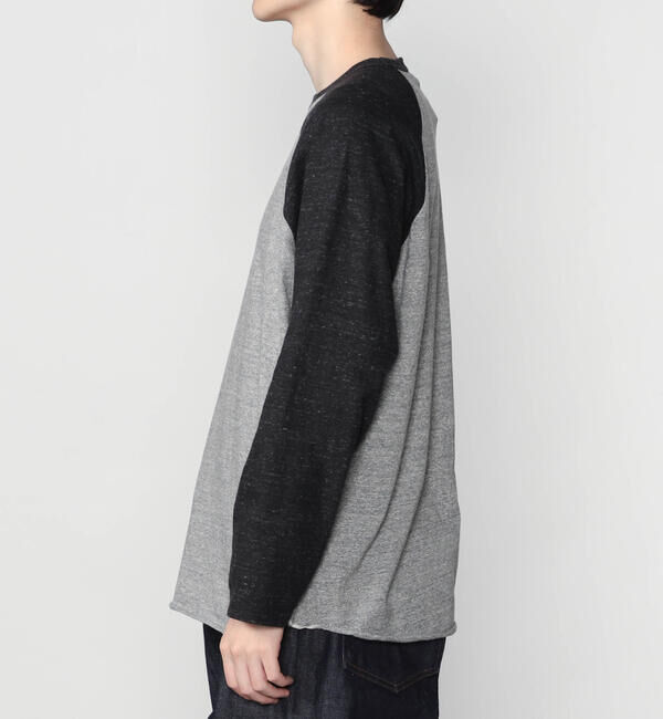  「FilMelange |〈別注〉ベースボール 長袖Tシャツ MEN」|Tシャツ・カットソー|