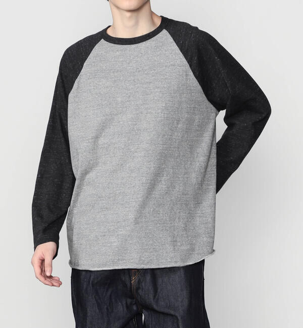  「FilMelange |〈別注〉ベースボール 長袖Tシャツ MEN」|Tシャツ・カットソー|