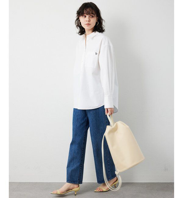 THE PAUSE「【THE PAUSE】ポケットシシュウシャツ」|シャツ・ブラウス|