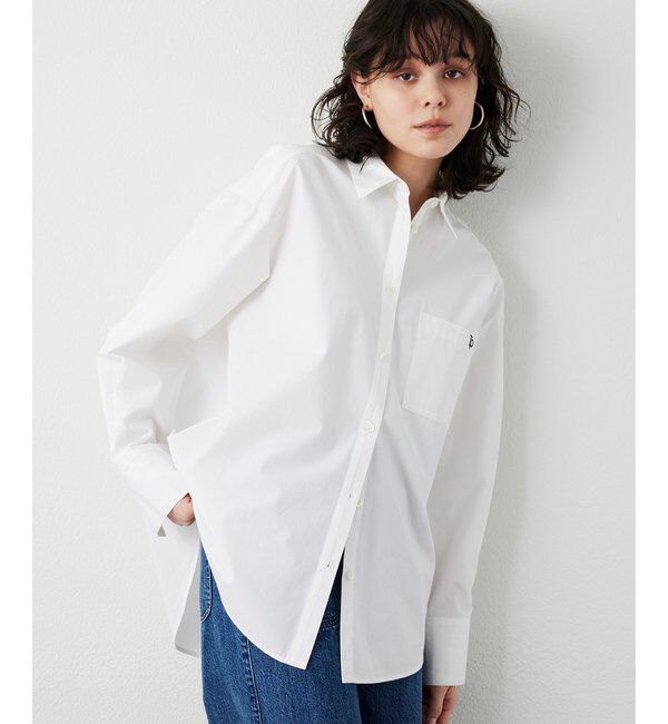 THE PAUSE「【THE PAUSE】ポケットシシュウシャツ」|シャツ・ブラウス|