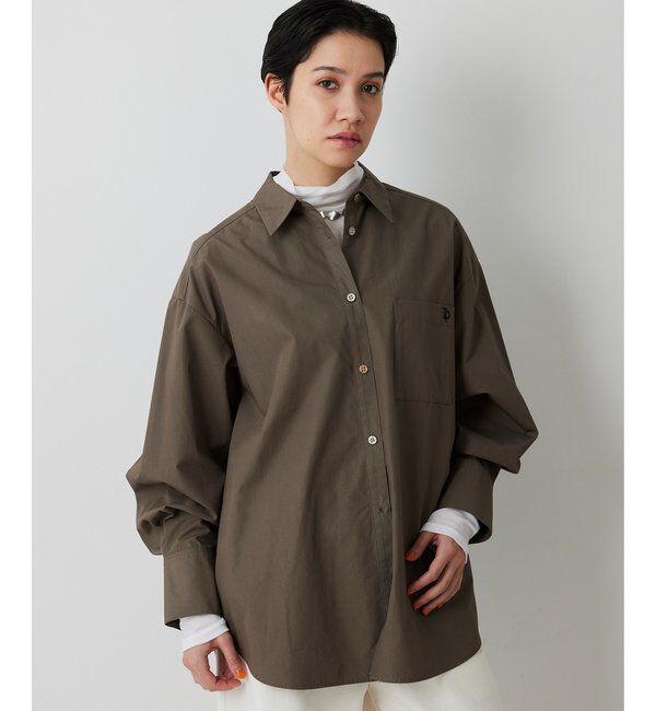 THE PAUSE「【THE PAUSE】ポケットシシュウシャツ」|シャツ・ブラウス|