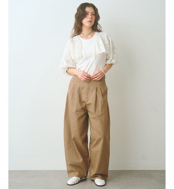  「タックチノパンツ」|チノ|