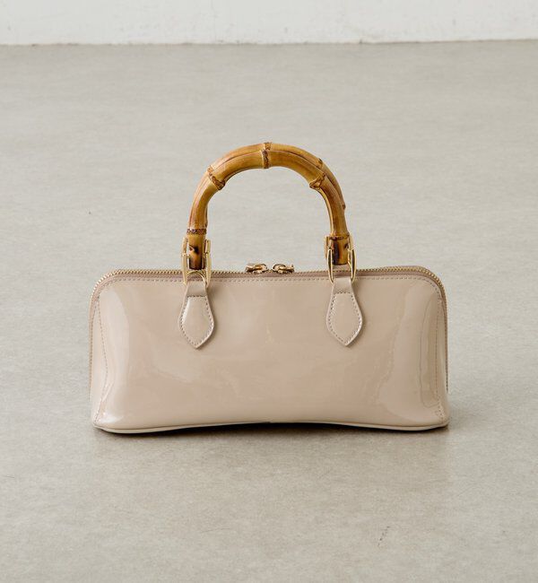  「【PAPILLONNER/パピヨネ】バンブーハンドルバッグ」|トートバッグ|