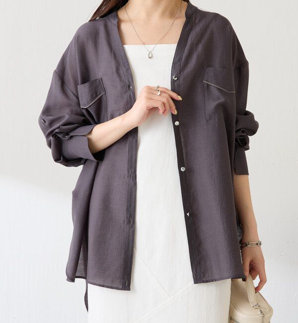  「ヴィンテージライクシアーシャツ」|シャツ・ブラウス|