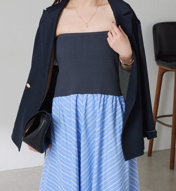  「ベアフレアーワンピース」|ワンピース|