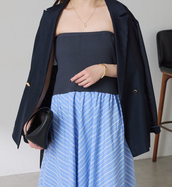  「ベアフレアーワンピース」|ワンピース|