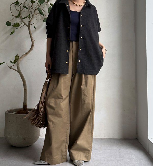  「スクエアニットタンク」|ニット・セーター|