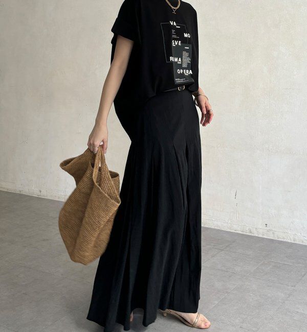  「【WEB限定】タックスリーブロゴTEE」|Tシャツ・カットソー|