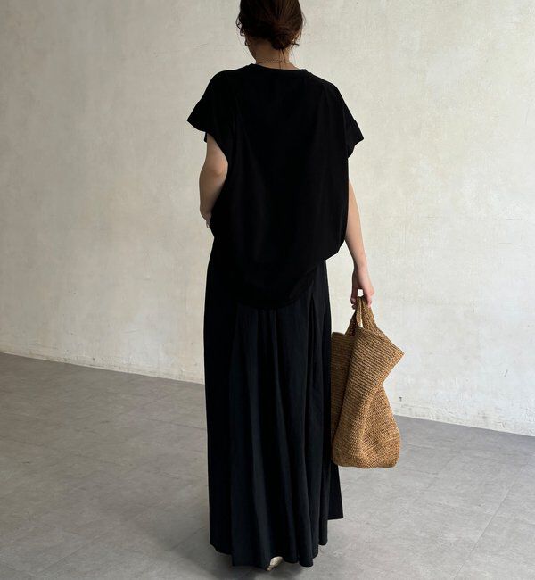  「【WEB限定】タックスリーブロゴTEE」|Tシャツ・カットソー|