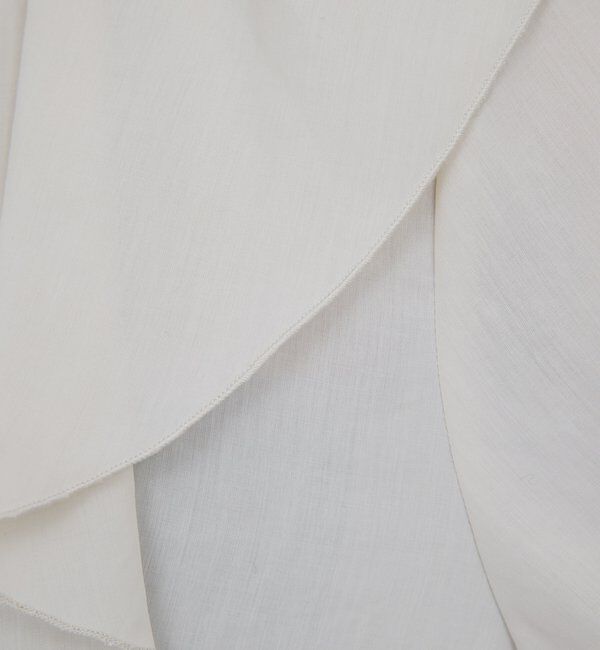  「ラッフルカラーブラウス」|シャツ・ブラウス|