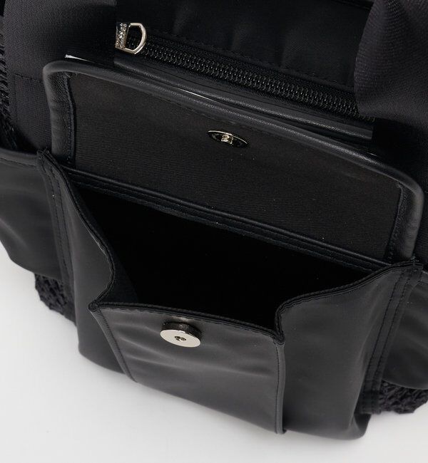  「ナイロンラフィア&times;クラウズナイロン コンビ2WAYミニトートバッグ」|ショルダー・メッセンジャー|