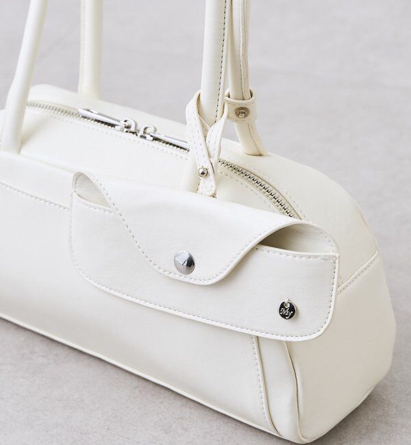  「メガネホルダー付きラウンドBAG」|トートバッグ|