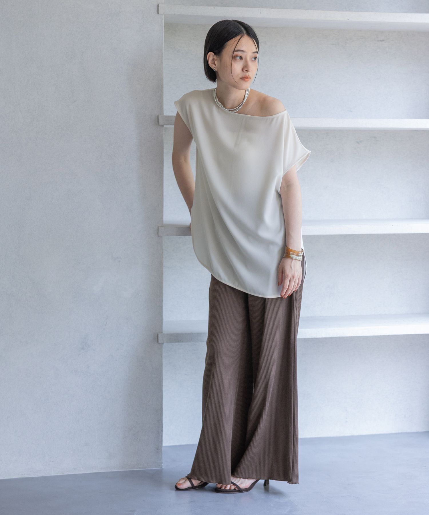 A part by 「ソフトジョーゼットルーズＴ」|Tシャツ・カットソー|