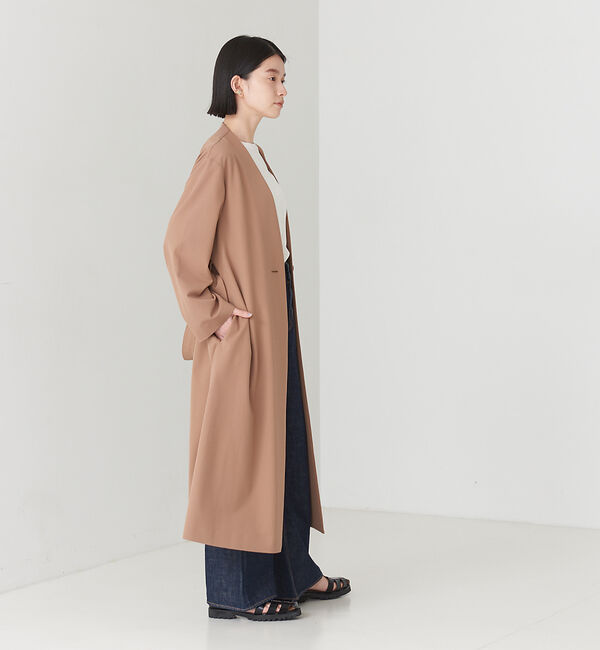 collex「【セットアップ対応】ノーカラーコート」|ノーカラーコート|