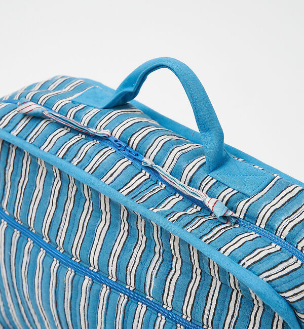 collex「ブロックプリント トラベルポーチS」|ポーチ|