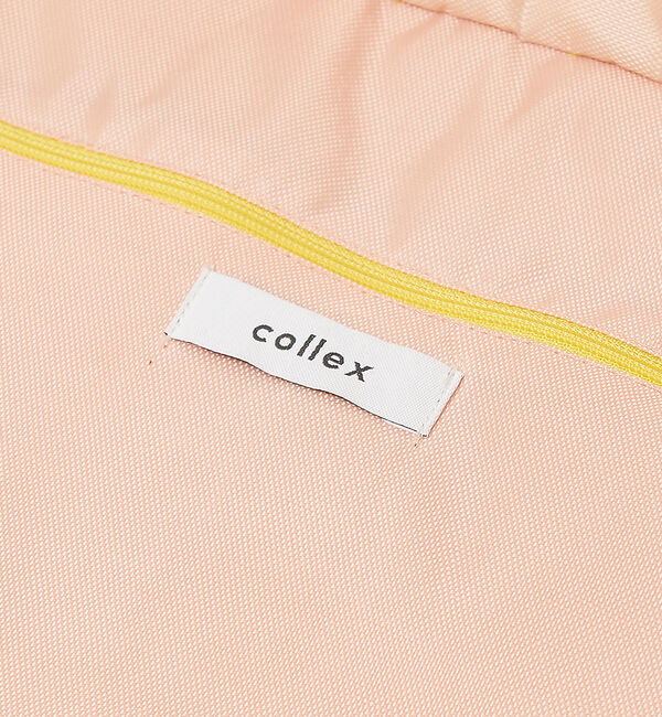 collex「ブロックプリント トラベルポーチL」|ポーチ|