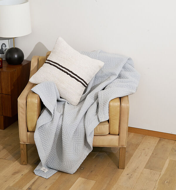 collex「キルトケット 綿100％ 145&times;210㎝」|その他|ライトグレー