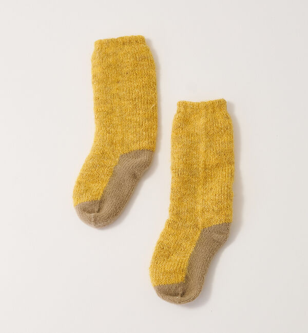 collex「【ユニセックス】バイカラーリバーシブル ルームソックス」|ソックス|