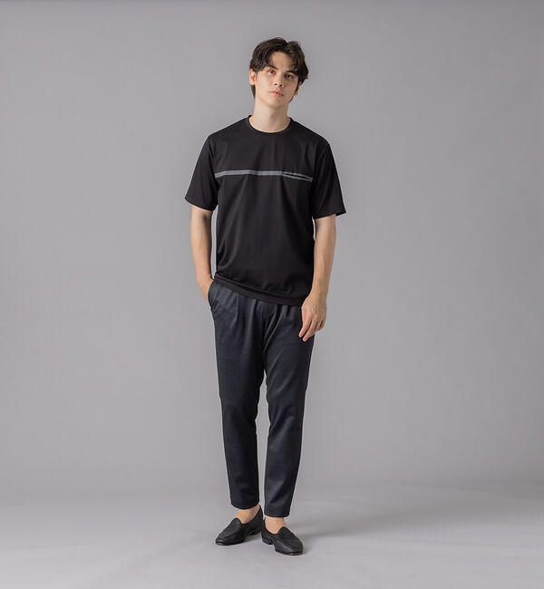 ABAHOUSE「【360&deg;ストレッチ】イージー テーパード スラックス」|その他|