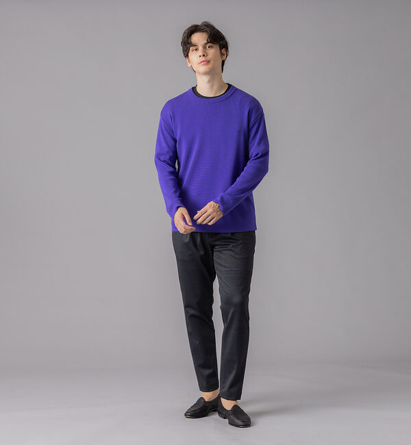 ABAHOUSE「【360&deg;ストレッチ】イージー テーパード スラックス」|その他|