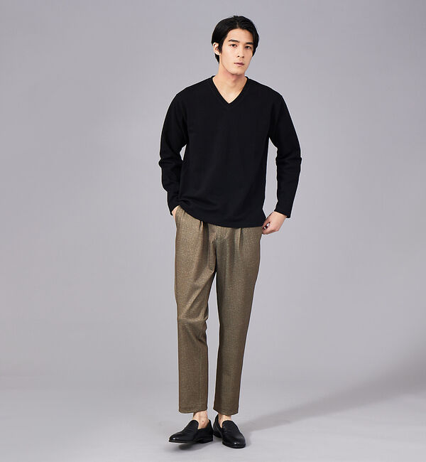 ABAHOUSE「【360&deg;ストレッチ】イージー テーパード スラックス」|その他|