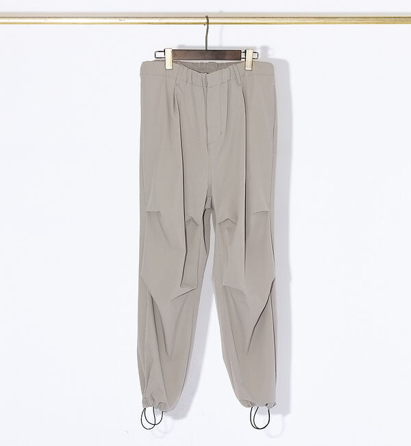 ABAHOUSE「【AH ABAHOUSE】360&deg;ストレッチ パラシュートパンツ」|カーゴ|グレージュ